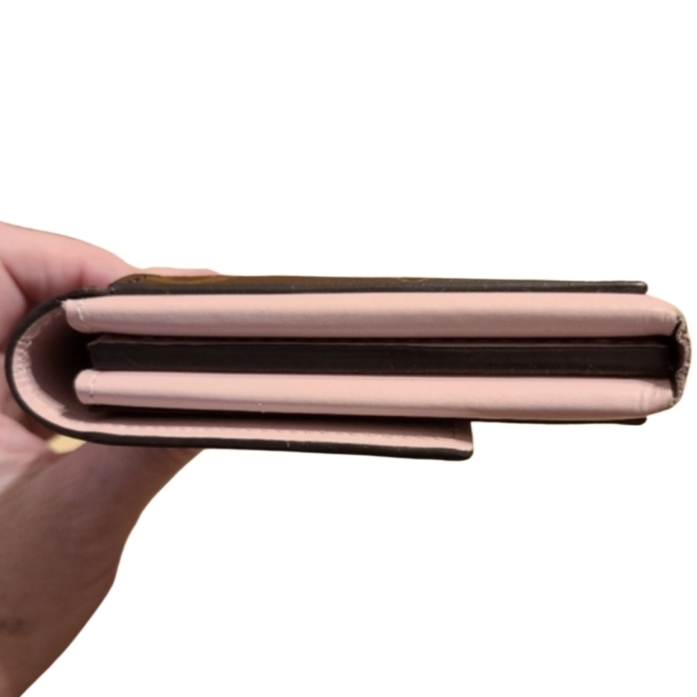 Louis Vuitton Vintage RARE Rose Ballerine Flore Monogrammed Long Wallet … - Picture 10 of 16